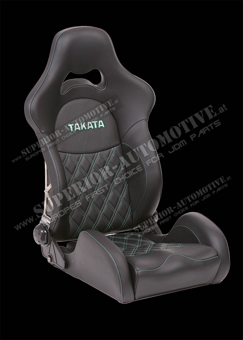 Superior Automotive Web Shop Takata Drift Pro Le Halbschalen Sportsitz Echtleder Sitzheizung